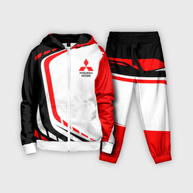 Детский костюм 3D с принтом Mitsubishi EVO Uniform в Екатеринбурге,  |  | evo | mitsubishi | mitsubishi 10 | mitsubishi 9 | mitsubishi evo uniform | mitsubishi форма | sport | авто | митсубиси | митсубиши | спорт | эвик | эво