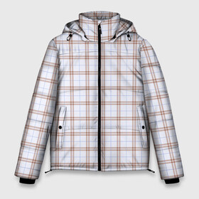 Мужская зимняя куртка 3D с принтом Стиль Джентльмены в Екатеринбурге, верх — 100% полиэстер; подкладка — 100% полиэстер; утеплитель — 100% полиэстер | длина ниже бедра, свободный силуэт Оверсайз. Есть воротник-стойка, отстегивающийся капюшон и ветрозащитная планка. 

Боковые карманы с листочкой на кнопках и внутренний карман на молнии. | Тематика изображения на принте: gentleman | gentlemen | джентльмен | джентльмены | классика | клетка | костюм | костюм в клетку | мужской | подарок | спортивные костюмы | текстура | фильм