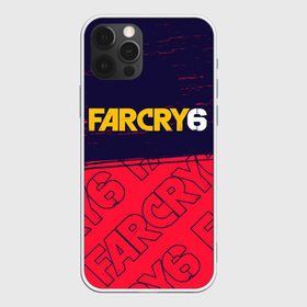 Чехол для iPhone 12 Pro с принтом FAR CRY 6 / ФАР КРАЙ 6 в Екатеринбурге, силикон | область печати: задняя сторона чехла, без боковых панелей | cry | dawn | far | far cry 6 | farcry | farcry 6 | farcry6 | game | games | logo | new | primal | six | антон | дэни | игра | игры | кастильо | край | лого | логотип | рохас | символ | символы | фар | фар край 6 | фаркрай | фаркрай 6 | фаркрай6