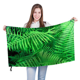 Флаг 3D с принтом SUMMER TEXTURE в Екатеринбурге, 100% полиэстер | плотность ткани — 95 г/м2, размер — 67 х 109 см. Принт наносится с одной стороны | Тематика изображения на принте: summer | tropic | жара | летний | лето | отдых | пальмы | природа | текстура | тропикано | тропики