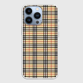 Чехол для iPhone 13 Pro с принтом The Gentlemen Beige в Екатеринбурге,  |  | boys | cell | gentlmen | pattern | боевик | гайричи | геометрия | джентельмены | джентльмен | квадраты | клетка | клетчатый | комедия | криминал | линии | мужские | пацанские | полоска | полосы | текстура | узор