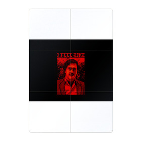 Магнитный плакат 2Х3 с принтом Пабло (I feel Like Escobar) в Екатеринбурге, Полимерный материал с магнитным слоем | 6 деталей размером 9*9 см | Тематика изображения на принте: барон | вещество | власть | глюк | дурман | зависимость | игла | кайф | кофеин | любовь | мак | морф | пабло | флекс | хайп