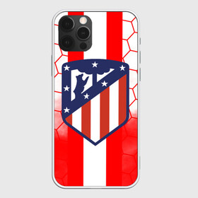 Чехол для iPhone 12 Pro с принтом ATLETICO MADRID. в Екатеринбурге, силикон | область печати: задняя сторона чехла, без боковых панелей | atletico madrid | fc | football | football club | sport | атлетико мадрид | испанский футбольный клуб | мадрид | спорт | уефа | униформа | фирменные цвета | фк | футбол | футбольный клуб