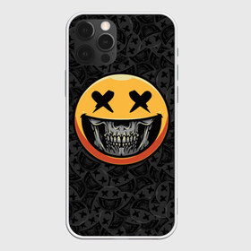 Чехол для iPhone 12 Pro Max с принтом Смайлик на черепе (Emoji) в Екатеринбурге, Силикон |  | аська | весёлый | гамлет | голова | графика | жёлтый | иконка | колобок | кости | кость | круг | мозг | настроение | печаль | печалька | пираты | радость | родже | рожица | скелет | скобка | смайл | смех