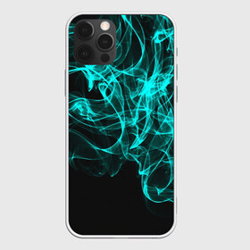 Чехол для iPhone 12 Pro Max с принтом НЕОНОВЫЙ ДЫМ в Екатеринбурге, Силикон |  | fire | flame | in fire | smoke | в огне | дым | огненный | огонь | текстуры