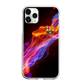 Чехол для iPhone 11 Pro матовый с принтом FC BARCELONA (BARCA) в Екатеринбурге, Силикон |  | barca | barcelona | fc barca | барка | барселона