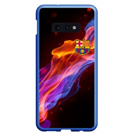 Чехол для Samsung S10E силиконовый с принтом FC BARCELONA (BARCA) в Екатеринбурге, Силикон | Область печати: задняя сторона чехла, без боковых панелей | Тематика изображения на принте: barca | barcelona | fc barca | барка | барселона