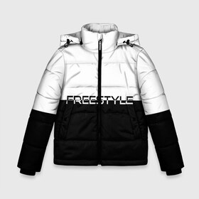Зимняя куртка для мальчиков 3D с принтом Фристайл FREESTYLE в Екатеринбурге, ткань верха — 100% полиэстер; подклад — 100% полиэстер, утеплитель — 100% полиэстер | длина ниже бедра, удлиненная спинка, воротник стойка и отстегивающийся капюшон. Есть боковые карманы с листочкой на кнопках, утяжки по низу изделия и внутренний карман на молнии. 

Предусмотрены светоотражающий принт на спинке, радужный светоотражающий элемент на пуллере молнии и на резинке для утяжки | freestyle scooter | prorider | scooter | барспин | бэкфлип | манюал | прорайдер | райдер | самокат | самокат фристайл | скут | скутер | скутер фристайл | скутерист | стрит | трюк | трюковый самокат | тэйлвип | фристайл