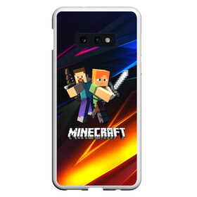 Чехол для Samsung S10E с принтом MINECRAFT в Екатеринбурге, Силикон | Область печати: задняя сторона чехла, без боковых панелей | craft | creeper | dungeon | dungeons | earth | game | logo | mine | minecraft | mobile | online | дунгеонс | земля | зомби | игра | крипер | лого | майкрафт | майнкрафт | мобайл | онлайн | подземелье | подземелья