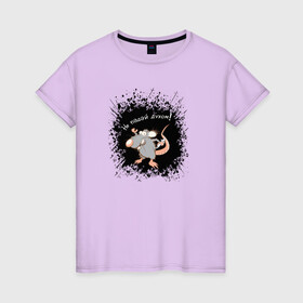 Женская футболка хлопок с принтом Вакцинация в Екатеринбурге, 100% хлопок | прямой крой, круглый вырез горловины, длина до линии бедер, слегка спущенное плечо | banksy | бэнкси | в лондонском | вакцинация | крыс | метро | рисунки | чихающих