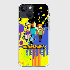 Чехол для iPhone 13 mini с принтом MINECRAFT в Екатеринбурге,  |  | craft | creeper | dungeon | dungeons | earth | game | logo | mine | minecraft | mobile | online | дунгеонс | земля | зомби | игра | крипер | лого | майкрафт | майнкрафт | мобайл | онлайн | подземелье | подземелья