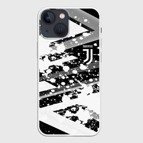 Чехол для iPhone 13 mini с принтом Juventus в Екатеринбурге,  |  | cristiano | fifa | football | juventus | paint | ronaldo | soccer | uefa | брызги | буффон | зебры | италия | клуб | краска | криштиану | кьеллини | матч | мяч | роналду | турин | уефа | фифа | футбол | футбольный | черно белые | ювентус