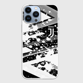 Чехол для iPhone 13 Pro Max с принтом Juventus в Екатеринбурге,  |  | cristiano | fifa | football | juventus | paint | ronaldo | soccer | uefa | брызги | буффон | зебры | италия | клуб | краска | криштиану | кьеллини | матч | мяч | роналду | турин | уефа | фифа | футбол | футбольный | черно белые | ювентус