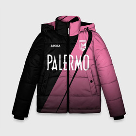Зимняя куртка для мальчиков 3D с принтом PALERMO FC в Екатеринбурге, ткань верха — 100% полиэстер; подклад — 100% полиэстер, утеплитель — 100% полиэстер | длина ниже бедра, удлиненная спинка, воротник стойка и отстегивающийся капюшон. Есть боковые карманы с листочкой на кнопках, утяжки по низу изделия и внутренний карман на молнии. 

Предусмотрены светоотражающий принт на спинке, радужный светоотражающий элемент на пуллере молнии и на резинке для утяжки | fc | football | fotball club | palermo | palermo fc | palermo football club | palermo uniform | sport | палермо | палермо форма | палермо футбольный клуб | спорт | спортивные | униформа | фирменые цвета | фк | футбол | футбольный клуб