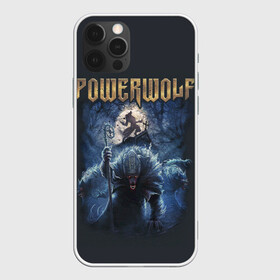 Чехол для iPhone 12 Pro с принтом POWERWOLF в Екатеринбурге, силикон | область печати: задняя сторона чехла, без боковых панелей | powerwolf | метал | повервольф | повервульф | рок