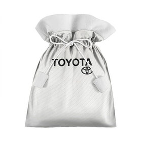 Подарочный 3D мешок с принтом TOYOTA в Екатеринбурге, 100% полиэстер | Размер: 29*39 см | toyota | авто | автомобиль | логотип | марка | машина | надпись | текстура | тоета | тойота