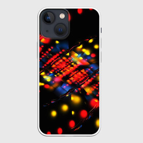 Чехол для iPhone 13 mini с принтом Fractal Digital 3D в Екатеринбурге,  |  | Тематика изображения на принте: abstract | abstraction | color | fractal | geometry | paitnt | psy | rdtktr | абстракция | геометрия | краски | неоновые | психоделика | фрактал