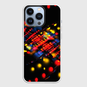 Чехол для iPhone 13 Pro с принтом Fractal Digital 3D в Екатеринбурге,  |  | Тематика изображения на принте: abstract | abstraction | color | fractal | geometry | paitnt | psy | rdtktr | абстракция | геометрия | краски | неоновые | психоделика | фрактал