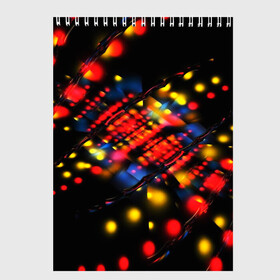 Скетчбук с принтом Fractal Digital 3D в Екатеринбурге, 100% бумага
 | 48 листов, плотность листов — 100 г/м2, плотность картонной обложки — 250 г/м2. Листы скреплены сверху удобной пружинной спиралью | abstract | abstraction | color | fractal | geometry | paitnt | psy | rdtktr | абстракция | геометрия | краски | неоновые | психоделика | фрактал
