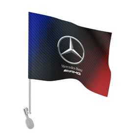 Флаг для автомобиля с принтом MERCEDES / МЕРСЕДЕС в Екатеринбурге, 100% полиэстер | Размер: 30*21 см | amg | auto | bens | benz | logo | merc | mercedes | mercedes benz | mersedes | moto | new | star | vthctltc | авто | амг | бенц | звезда | класс | лого | логотип | мерин | мерс | мерседес | мерседес бенц | мото | новый | символ | символы | ьуксуву