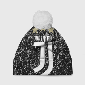 Шапка 3D c помпоном с принтом JUVENTUS. в Екатеринбурге, 100% полиэстер | универсальный размер, печать по всей поверхности изделия | fc | football | football club | juventus | sport | итальянский профессиональный футбольный клуб | клуб италии | спорт | уефа | униформа | фирменные цвета | фк | футбол | футбольный клуб | ювентус