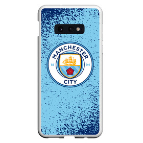 Чехол для Samsung S10E с принтом MANCHESTER CITY. в Екатеринбурге, Силикон | Область печати: задняя сторона чехла, без боковых панелей | fc | football | football club | manchester city fc | sport | английский футбольный клуб | манчестер | манчестер сити | спорт | спортивный клуб | уефа | униформа | фирменные цвета | фк | футбол | футбольный клуб