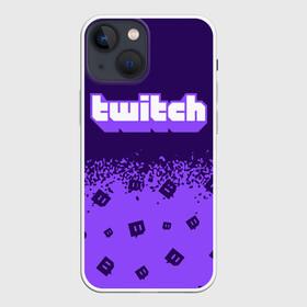 Чехол для iPhone 13 mini с принтом TWITCH   ТВИЧ в Екатеринбурге,  |  | game | games | logo | ndbnx | ndbx | site | stream | streamer | twich | twitch | видео | ецшеср | ецшср | игра | игрок | игроку | игры | лого | логотип | логотипы | сайт | символ | символы | стрим | стример | стримера | стрим