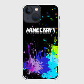 Чехол для iPhone 13 mini с принтом Minecraft в Екатеринбурге,  |  | craft | creeper | dungeon | dungeons | earth | game | logo | mine | minecraft | mobile | online | дунгеонс | земля | зомби | игра | крипер | лого | майкрафт | майнкрафт | мобайл | онлайн | подземелье | подземелья