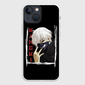 Чехол для iPhone 13 mini с принтом Kaneki в Екатеринбурге,  |  | ghoul | japan | kaneki | ken | tokyo | uta | uto | аниме | антэйку | аогири | арима | гули | гуль | ёма | ёмо | канеки | канэки | катаро | кен | кэн | сасаки | токийский | токио | тоука | ута | уто | хайсе | япония