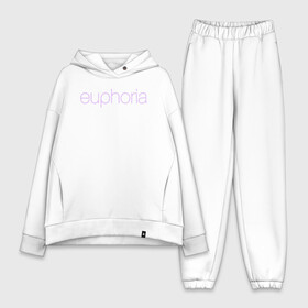 Женский костюм хлопок Oversize с принтом Euphoria в Екатеринбурге,  |  | euphoria | hunter schafer | jules vaughn | rue bennett | zendaya | джулиус | джулс вон | зендайа | зендая | ру беннет | хантер шафер | эйфория