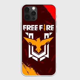 Чехол для iPhone 12 Pro с принтом FREE FIRE / ФРИ ФАЕР в Екатеринбурге, силикон | область печати: задняя сторона чехла, без боковых панелей | Тематика изображения на принте: afth | ahb | ahbafth | fire | fps | free | freefire | garena | logo | master | mobile | online | акуу | акууашку | ашку | гарена | игра | игры | лого | логотип | логотипы | мастер | мобильная | нож | онлайн | символ | символы | фаер | фире | фпс 