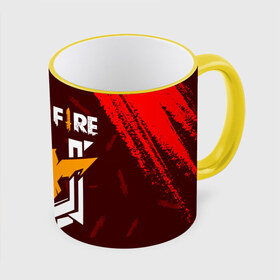 Кружка с полной запечаткой с принтом FREE FIRE / ФРИ ФАЕР в Екатеринбурге, керамика | ёмкость 330 мл | afth | ahb | ahbafth | fire | fps | free | freefire | garena | logo | master | mobile | online | акуу | акууашку | ашку | гарена | игра | игры | лого | логотип | логотипы | мастер | мобильная | нож | онлайн | символ | символы | фаер | фире | фпс 