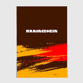 Постер с принтом RAMMSTEIN / РАМШТАЙН в Екатеринбурге, 100% бумага
 | бумага, плотность 150 мг. Матовая, но за счет высокого коэффициента гладкости имеет небольшой блеск и дает на свету блики, но в отличии от глянцевой бумаги не покрыта лаком | hfvinfqy | lindeman | lindemann | logo | metal | music | rammstein | ramstein | rock | til | till | группа | концерт | концерты | кфььыеушт | линдеман | линдеманн | лого | логотип | логотипы | метал | музыка | раммштайн | рамштайн | рок | символ