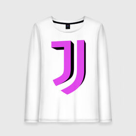 Женский лонгслив хлопок с принтом Juventus 3D Logo Fuchsia (2021) в Екатеринбурге, 100% хлопок |  | 0x000000123 | juve | juventus | ronaldo | юве | ювентус