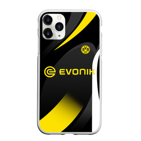 Чехол для iPhone 11 Pro Max матовый с принтом BORUSSIA DORTMUND в Екатеринбурге, Силикон |  | 09 | borussia | borussia dortmund | bvb | bvb 09 | dortmund | fc | football club | sport | боруссия | дортмунд | спортивные | униформа | фирменые цвета | фк | футбольный клуб