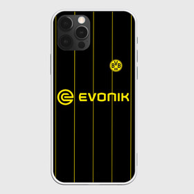 Чехол для iPhone 12 Pro с принтом BORUSSIA DORTMUND в Екатеринбурге, силикон | область печати: задняя сторона чехла, без боковых панелей | 09 | borussia | borussia dortmund | bvb | bvb 09 | dortmund | fc | football club | sport | боруссия | дортмунд | спортивные | униформа | фирменые цвета | фк | футбольный клуб