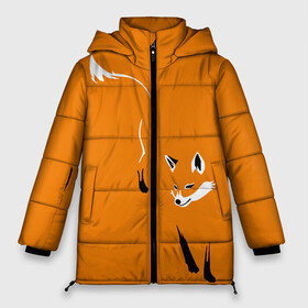 Женская зимняя куртка 3D с принтом ЛИСА в Екатеринбурге, верх — 100% полиэстер; подкладка — 100% полиэстер; утеплитель — 100% полиэстер | длина ниже бедра, силуэт Оверсайз. Есть воротник-стойка, отстегивающийся капюшон и ветрозащитная планка. 

Боковые карманы с листочкой на кнопках и внутренний карман на молнии | fox | лиса