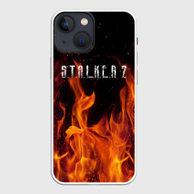 Чехол для iPhone 13 mini с принтом СТАЛКЕР 2 в Екатеринбурге,  |  | 35mm | s.t.a.l.k.e.r | snork | stalker | игра | мутант | пейзаж | припять | радиация | сталкер | сталкер 2 | сталкер2 | чернобыль