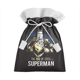 Подарочный 3D мешок с принтом Supermen в Екатеринбурге, 100% полиэстер | Размер: 29*39 см | man | steel | superman | vdzajul | супермен | супермэн