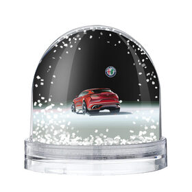 Снежный шар с принтом Alfa Romeo в Екатеринбурге, Пластик | Изображение внутри шара печатается на глянцевой фотобумаге с двух сторон | alfa romeo | car | italy | motorsport | prestige | автоспорт | альфа ромео | италия | престиж