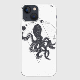 Чехол для iPhone 13 mini с принтом Ктулху | Cthulhu (Z) в Екатеринбурге,  |  | cthulhu | великий древний | владыка миров | зов ктулху | ктулху | лавкрафта | морское чудовище | чудовище