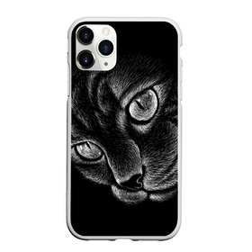 Чехол для iPhone 11 Pro матовый с принтом Волшебный кот в Екатеринбурге, Силикон |  | black | cat | eyes | kitten | kitty | pussy | pussycat | взгляд | глаз | глаза | кот | кота | котенок | коты | котят | котята | котячьи | кошачьи | кошка | кошки | мордочка | нос | носик | с котом | усатый | усики | усища | усищи | че