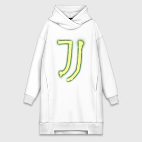 Платье-худи хлопок с принтом Juventus | Spray logo (2021) в Екатеринбурге,  |  | 0x000000123 | juve | juventus | ronaldo | юве | ювентус