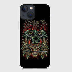 Чехол для iPhone 13 mini с принтом Slayer в Екатеринбурге,  |  | kerry king | musical group | repentless | slayer | tom araya | метал | том арайа | трэш