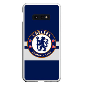 Чехол для Samsung S10E с принтом FC CHELSEA в Екатеринбурге, Силикон | Область печати: задняя сторона чехла, без боковых панелей | Тематика изображения на принте: chelsea | england | football | london | sport | абрамович | логотип | лондон | спорт | футбол | челси