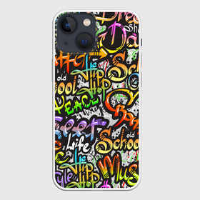 Чехол для iPhone 13 mini с принтом Уличные граффити в Екатеринбурге,  |  | 1990 | 1990 е | 1990е | 90 е | 90е | crazy | dance | graffiti | graffity | hip hop | life | music | old school | oldschool | rap | street | style | west coast | безумные | графити | граффити | девяностые | классика | мир | музыка | олдскул | реп