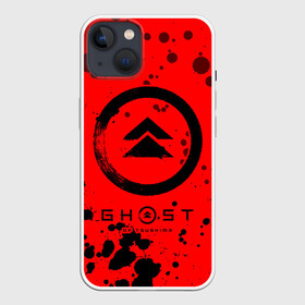 Чехол для iPhone 13 с принтом GHOST OF TSUSHIMA в Екатеринбурге,  |  | game | games | ghost | ghost of tsushima | japan | logo | samurai | symbol | tsushima | игра | игры | лого | логотипы | призрак | призрак цусимы | самураи | самурай | символ | символы | цусимы | япония | японская | японские | японский