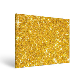 Холст прямоугольный с принтом Золотой блеск в Екатеринбурге, 100% ПВХ |  | блеск | золото | сияние | стразы