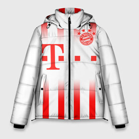 Мужская зимняя куртка 3D с принтом FC Bayern Munchen 2020 в Екатеринбурге, верх — 100% полиэстер; подкладка — 100% полиэстер; утеплитель — 100% полиэстер | длина ниже бедра, свободный силуэт Оверсайз. Есть воротник-стойка, отстегивающийся капюшон и ветрозащитная планка. 

Боковые карманы с листочкой на кнопках и внутренний карман на молнии. | bayern | bayern amateure | bayern munchen | champions league | fc bayern munchen | germany | munchen | бавария | германия | левандовски | лига чемпионов | мюнхен | рибери | роббен
