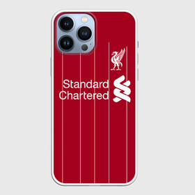 Чехол для iPhone 13 Pro Max с принтом Liverpool FC в Екатеринбурге,  |  | Тематика изображения на принте: football | liverpool fc | liverpool football club | soccer | uefa | англия | клуб | ливерпуль | лига | матч | мяч | спорт | уефа | футбол | хендерсон